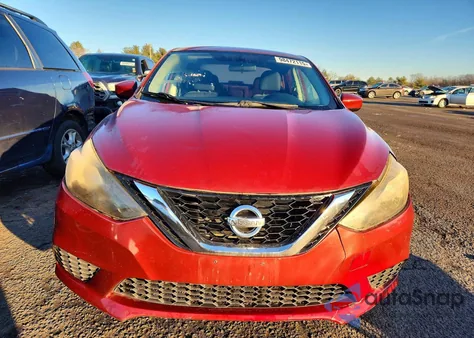 2017 Nissan Sentra S z USA, uszkodzony, nr VIN 3N1AB7AP1HL685937